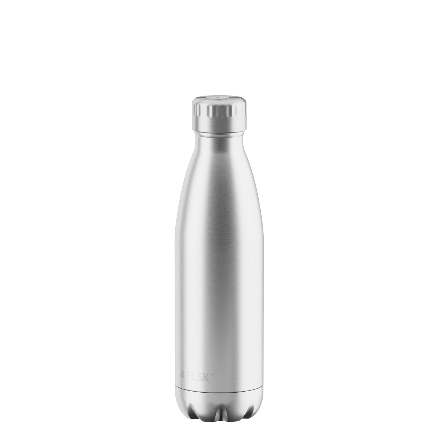 FLSK Trinkflasche 500 ml stainless aus Edelstahl