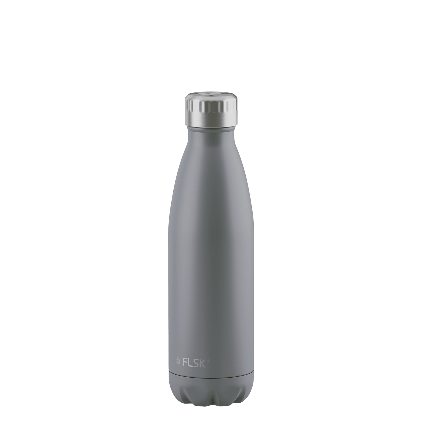 FLSK Trinkflasche 500 ml stone aus Edelstahl