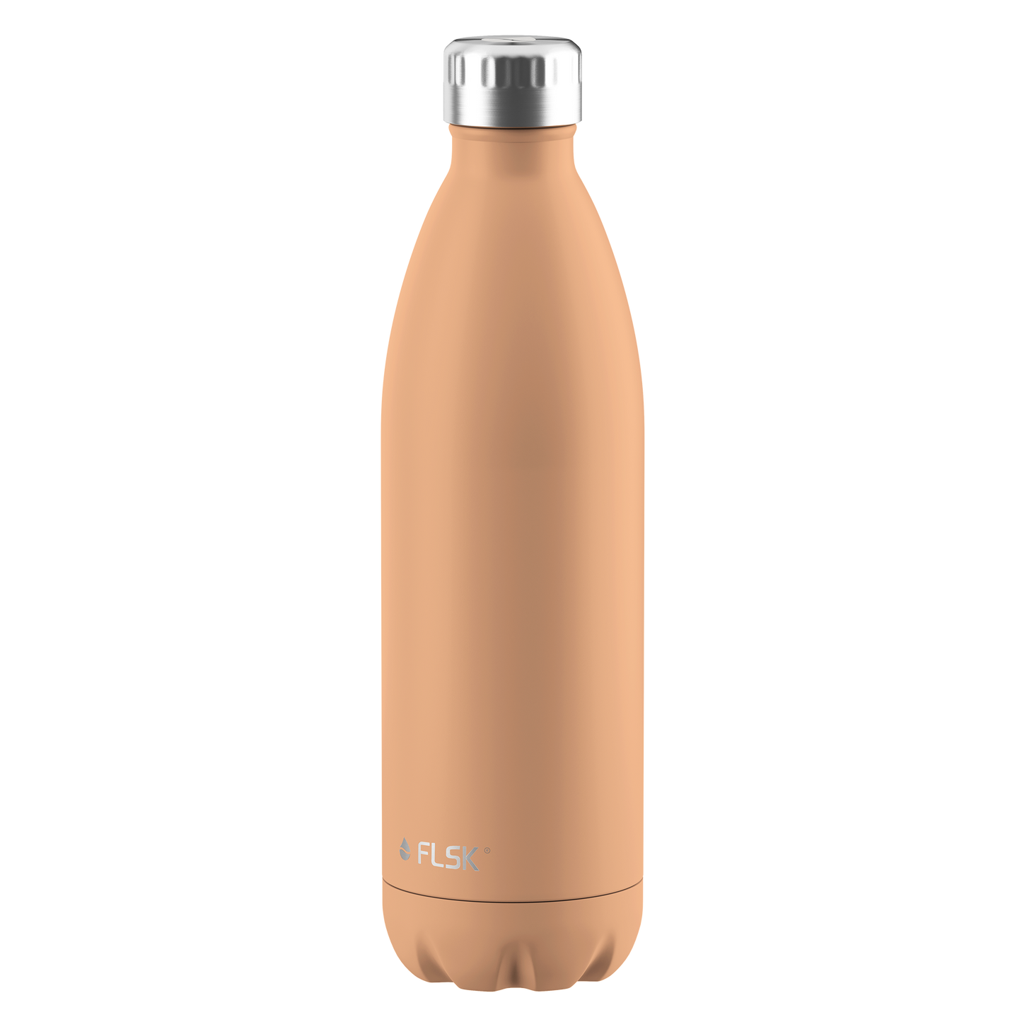 FLSK Trinkflasche aus Edelstahl 1000 ml peach