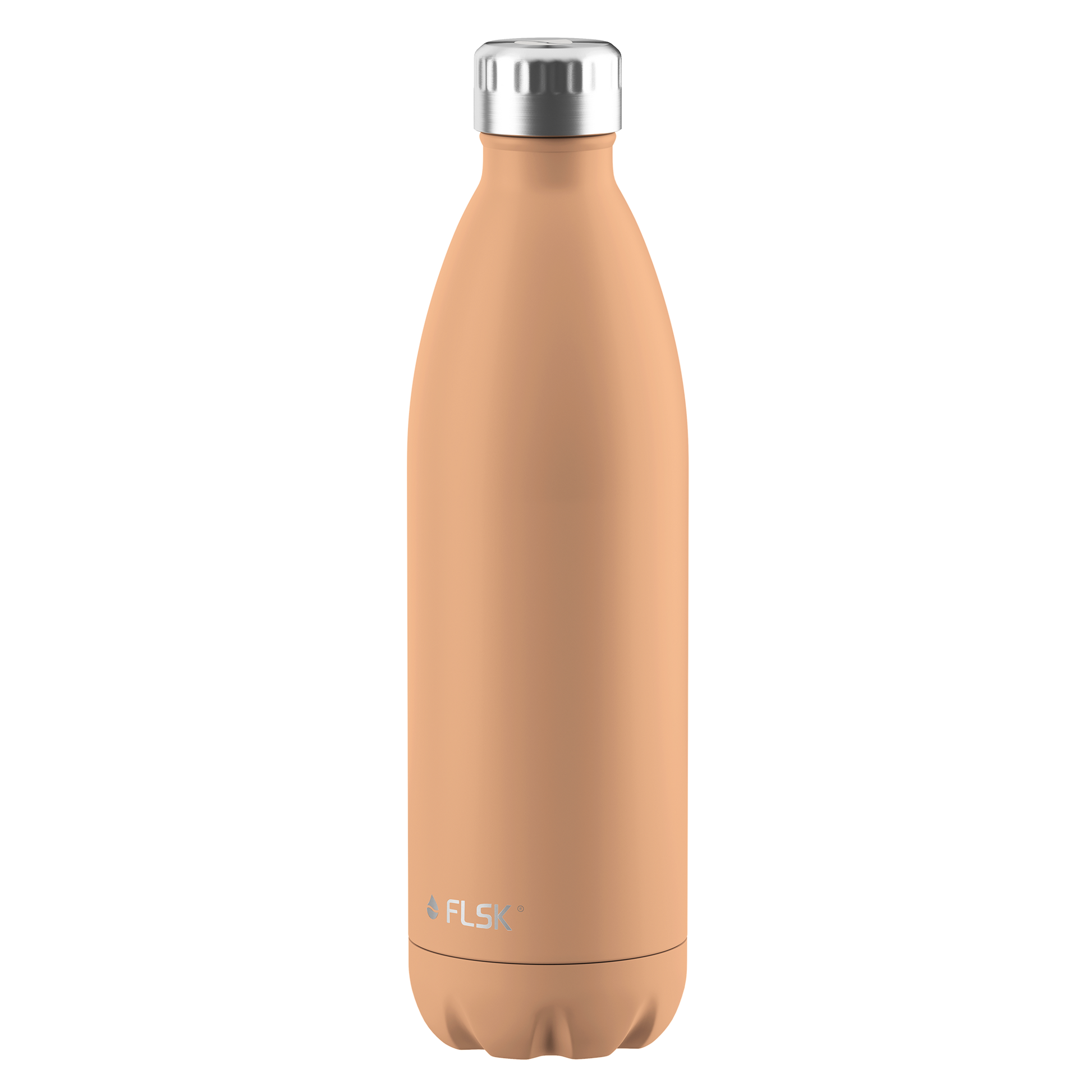 FLSK Trinkflasche aus Edelstahl 1000 ml peach