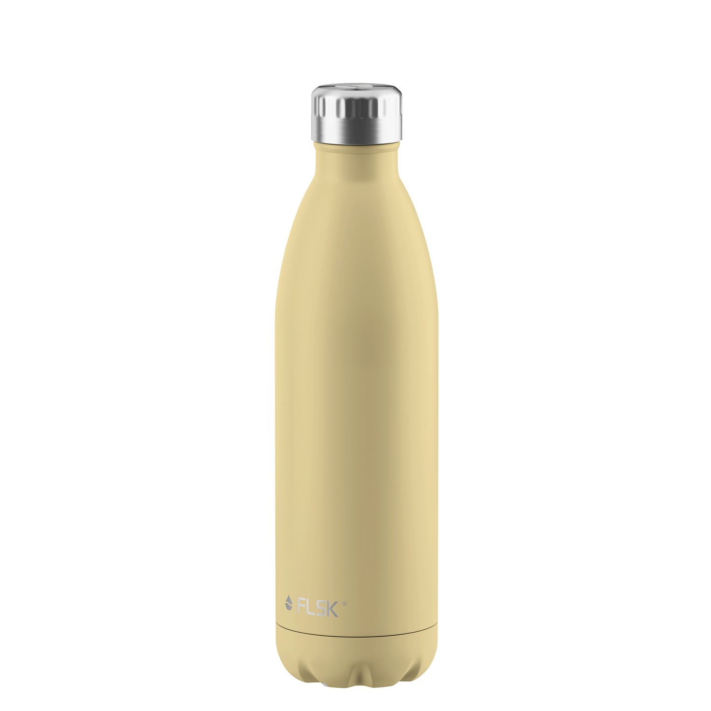 FLSK Trinkflasche aus Edelstahl 750 ml lemon