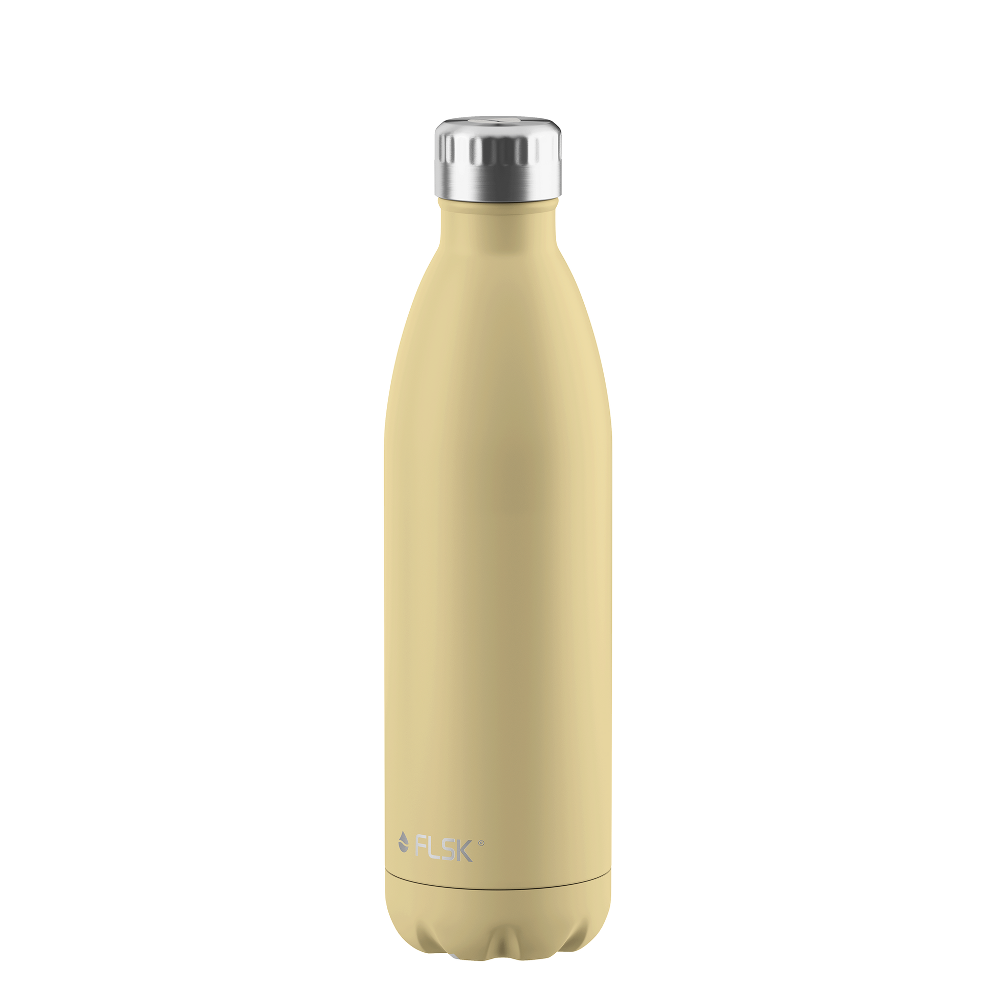 FLSK Trinkflasche aus Edelstahl 750 ml lemon