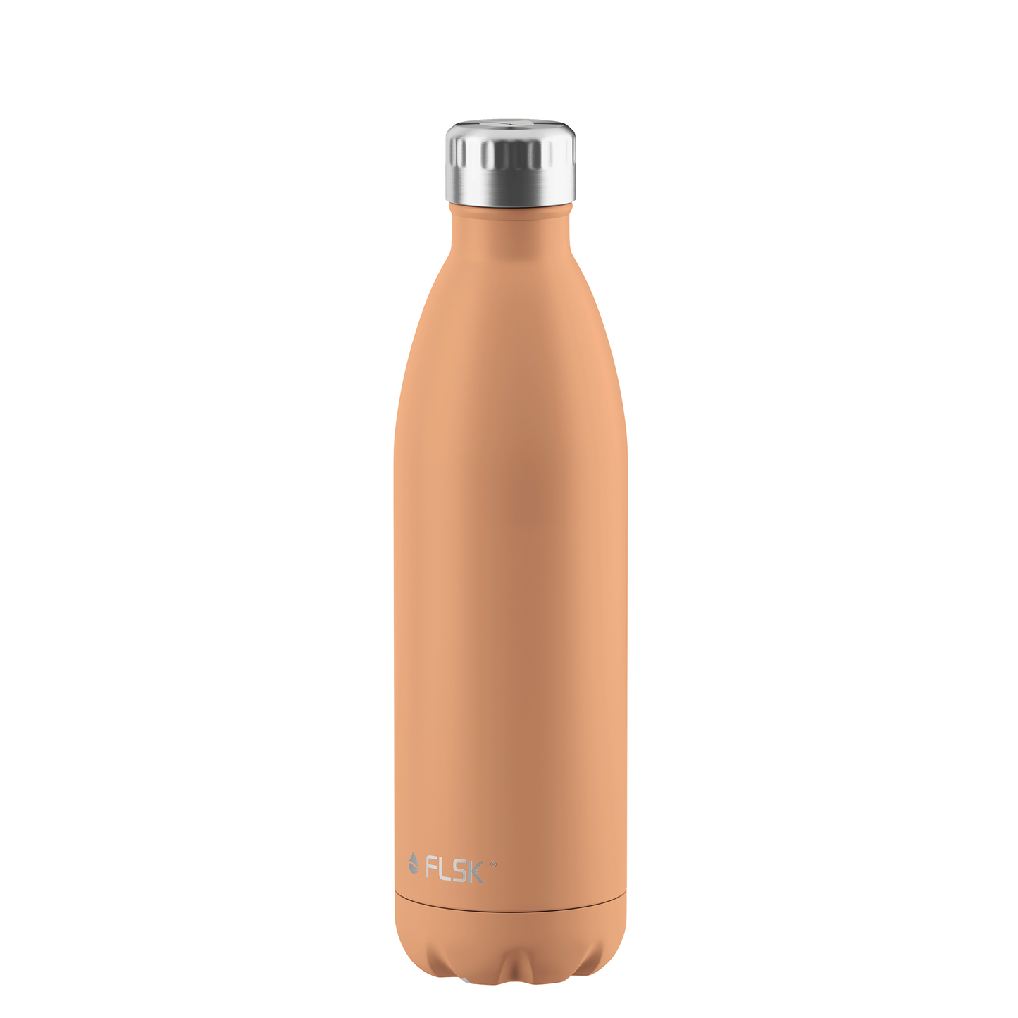 FLSK Trinkflasche aus Edelstahl 750 ml peach