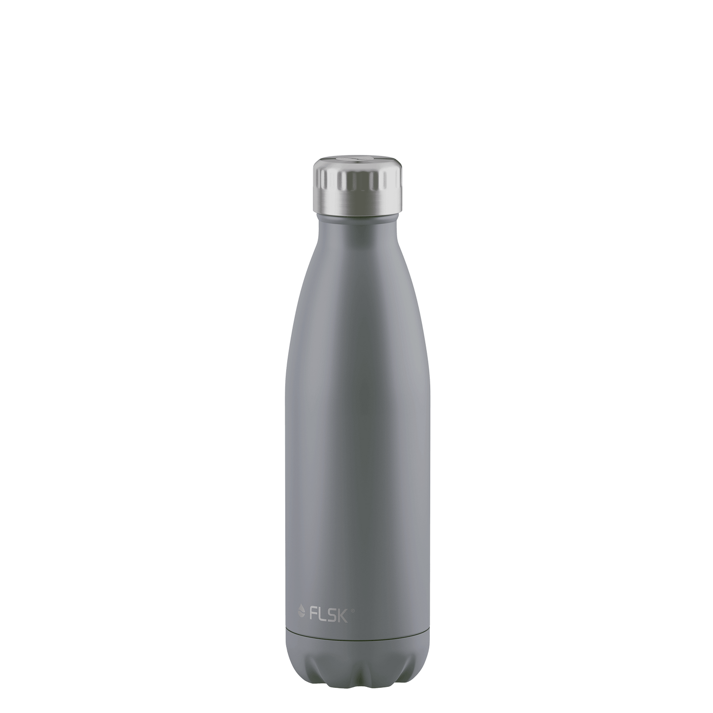 FLSK Trinkflasche 500 ml stone aus Edelstahl