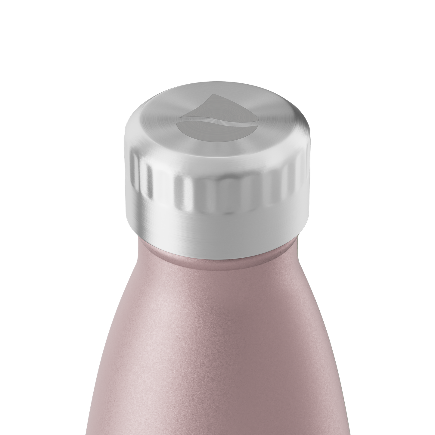FLSK Trinkflasche 500 ml roségold aus Edelstahl