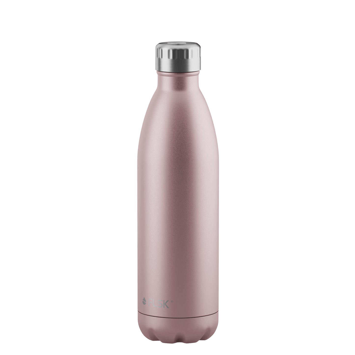 FLSK Trinkflasche 750 ml roségold aus Edelstahl