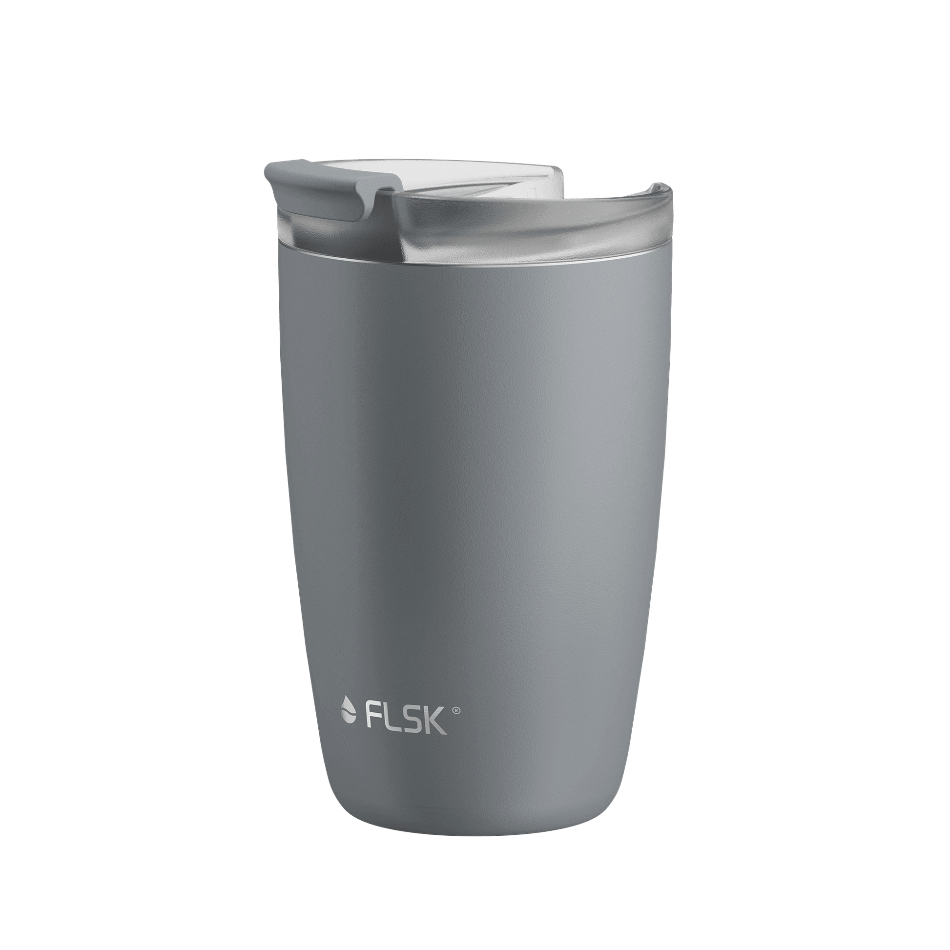 FLSK Kaffeebecher 350 ml stone aus Edelstahl