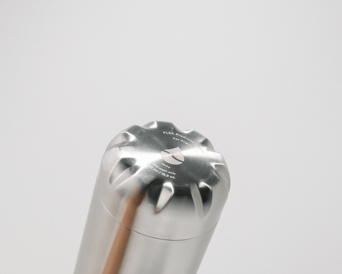 Edelstahl – das beste Material für Coffee to go-Becher, Thermobehälter und Trinkflasche.