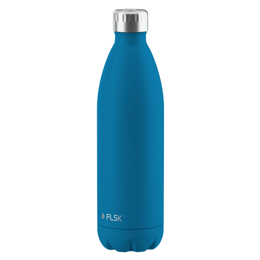 FLSK Trinkflasche 1000 ml aus Edelstahl ocean