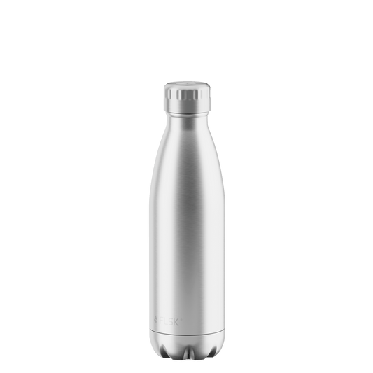 FLSK Trinkflasche 500 ml stainless aus Edelstahl