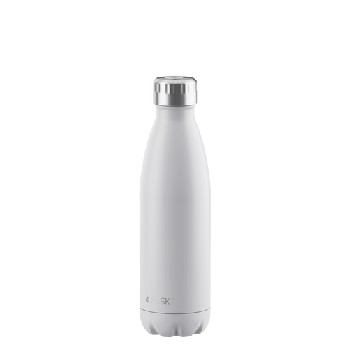 FLSK Trinkflasche 500 ml white aus Edelstahl