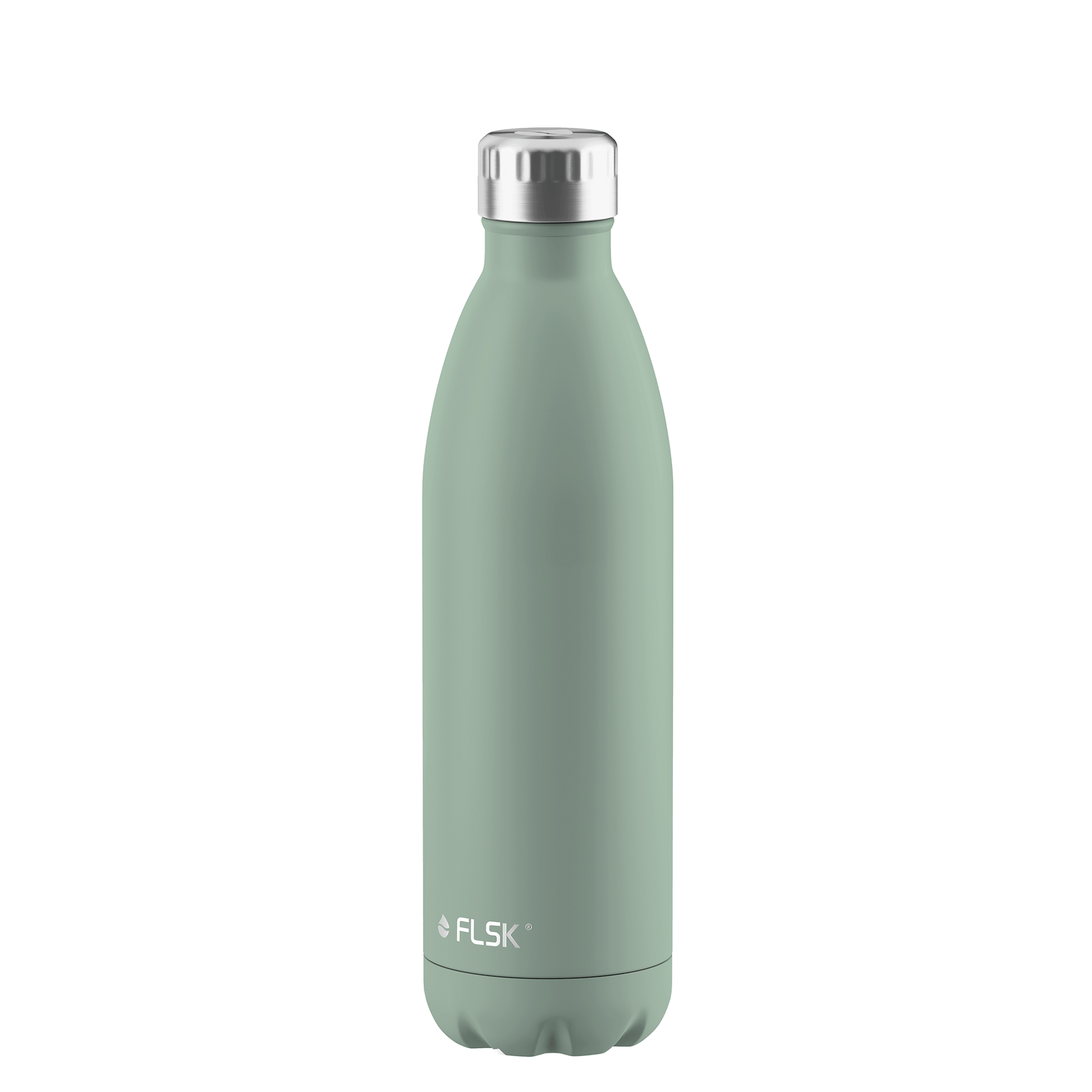 FLSK Trinkflasche 750 ml aus Edelstahl sage
