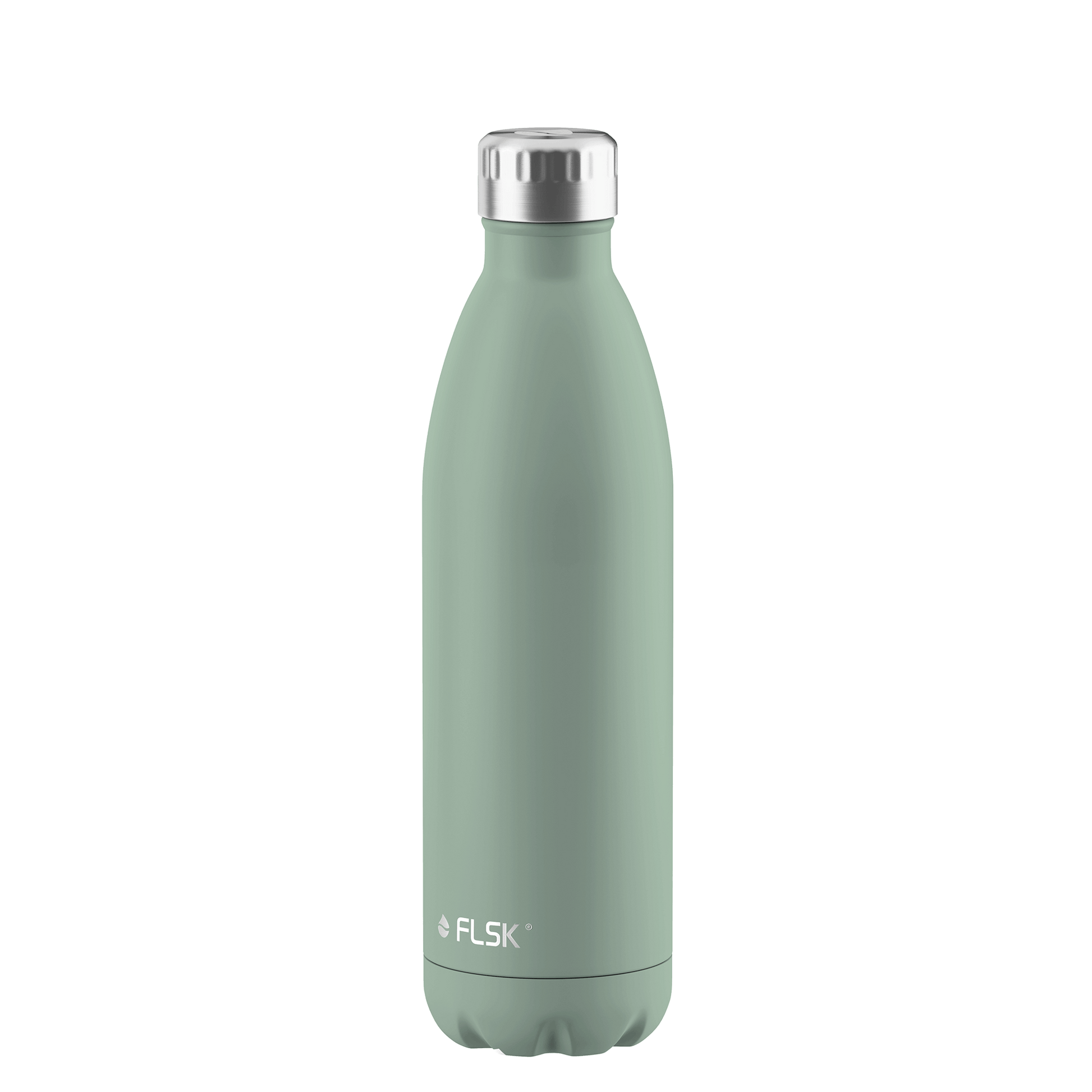 FLSK Trinkflasche 750 ml aus Edelstahl sage