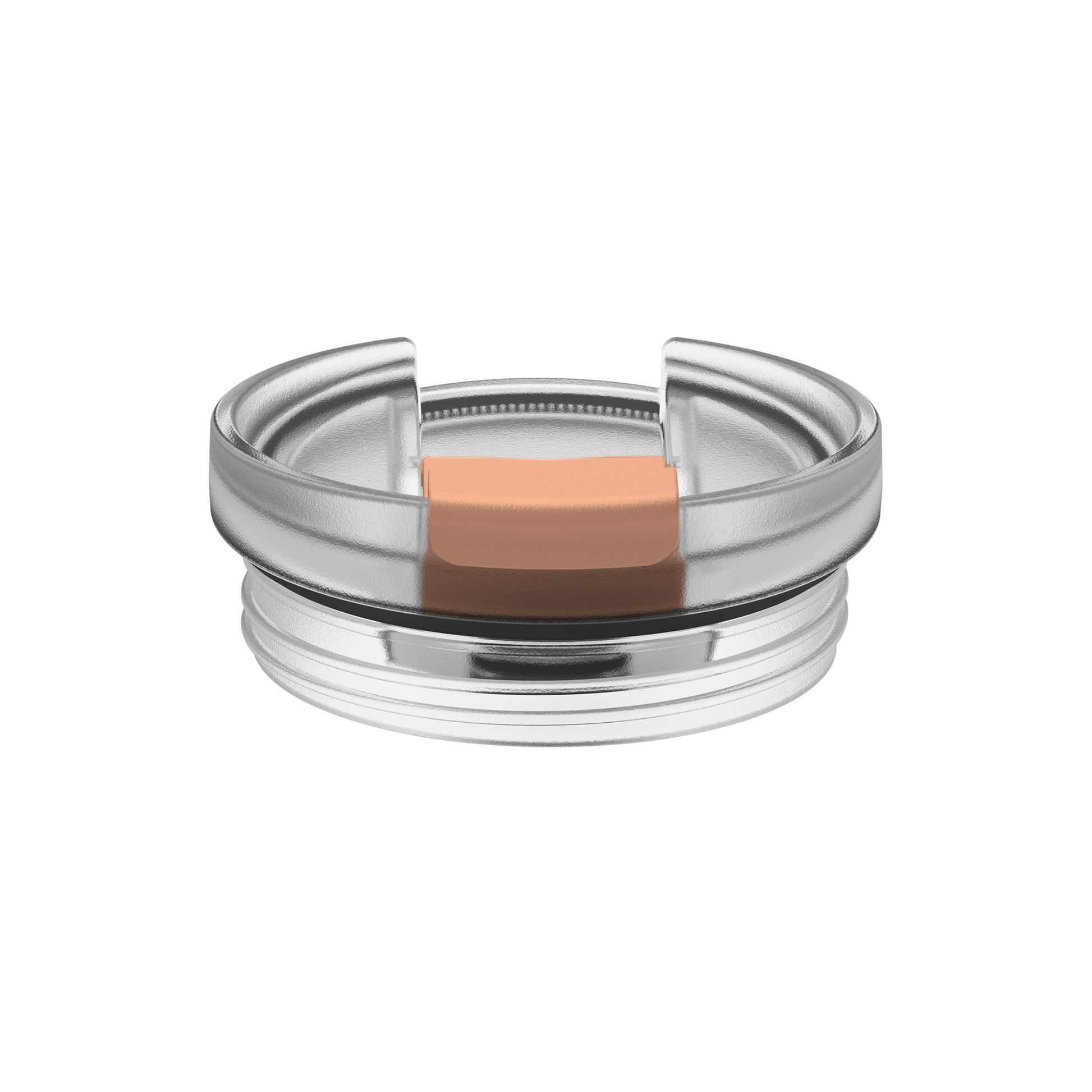 FLSK Kaffeebecher Ersatzdeckel peach