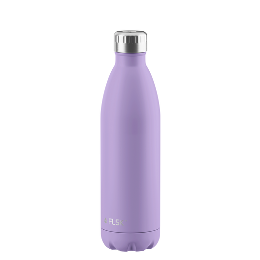 FLSK Trinkflasche aus Edelstahl lavender 750 ml