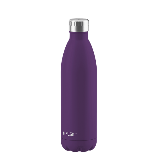 FLSK Trinkflasche aus Edelstahl 750 ml nordic plum