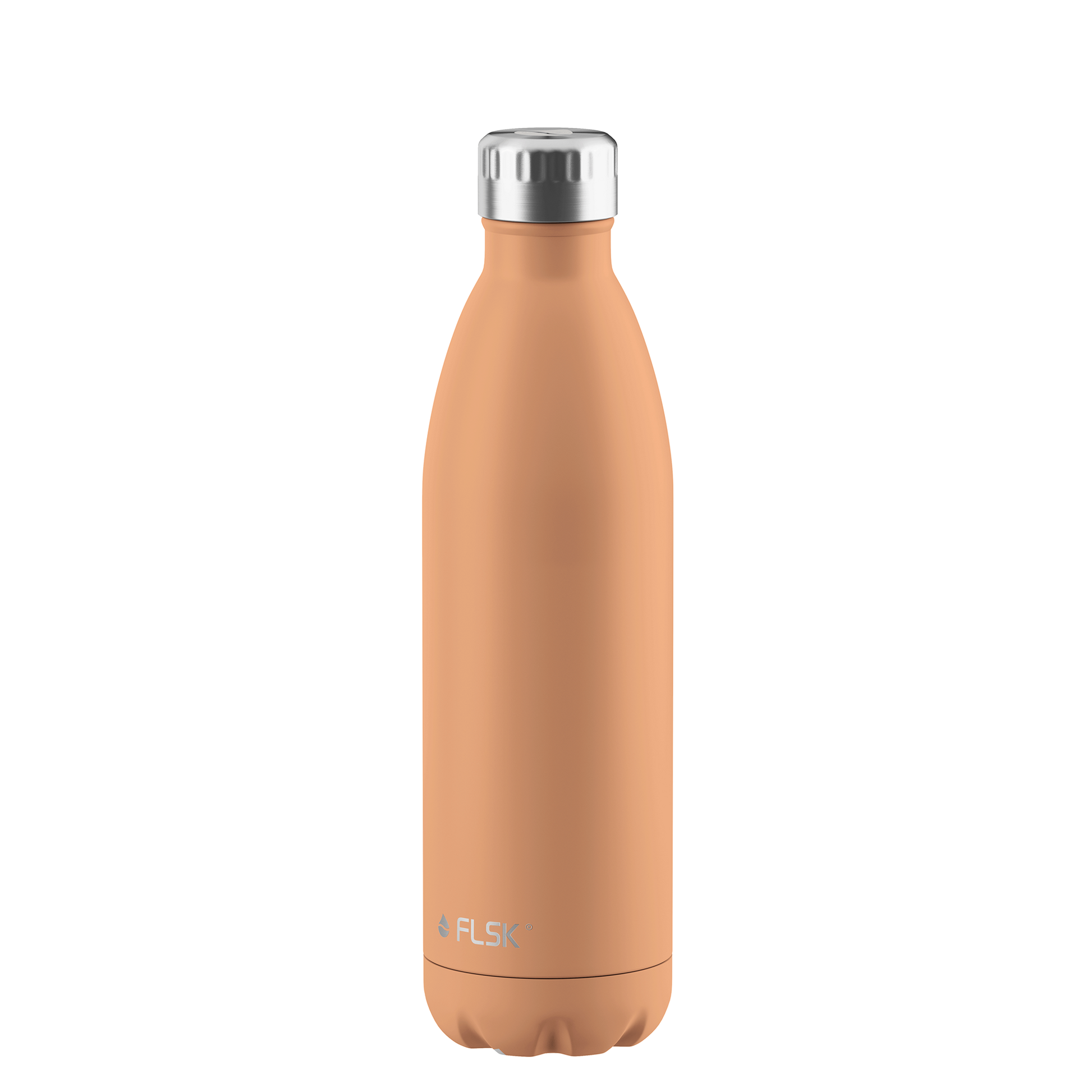 FLSK Trinkflasche aus Edelstahl 750 ml peach