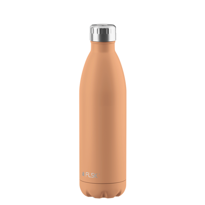 FLSK Trinkflasche aus Edelstahl 750 ml peach