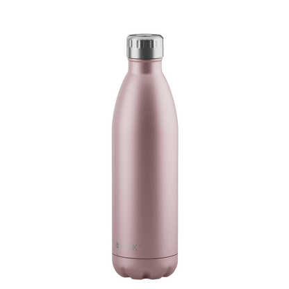 FLSK Trinkflasche 750 ml roségold aus Edelstahl